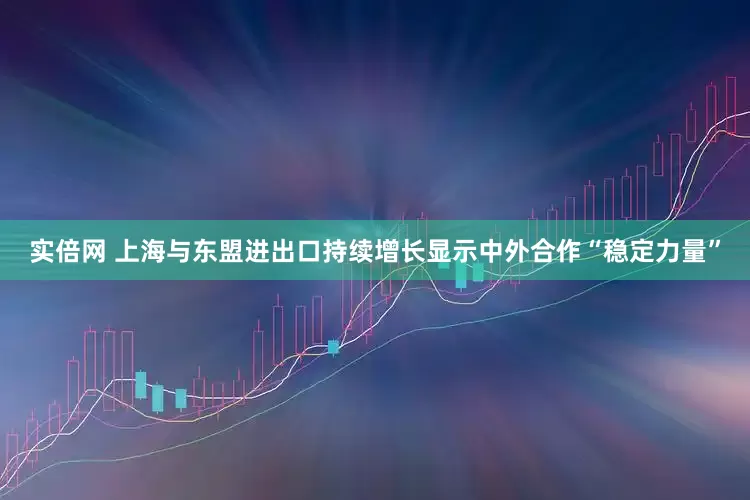 实倍网 上海与东盟进出口持续增长显示中外合作“稳定力量”