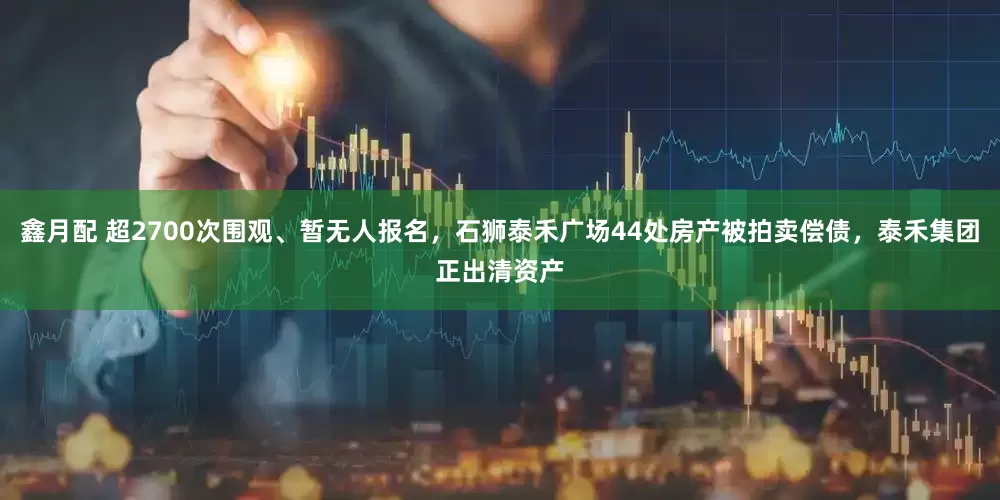 鑫月配 超2700次围观、暂无人报名，石狮泰禾广场44处房产被拍卖偿债，泰禾集团正出清资产